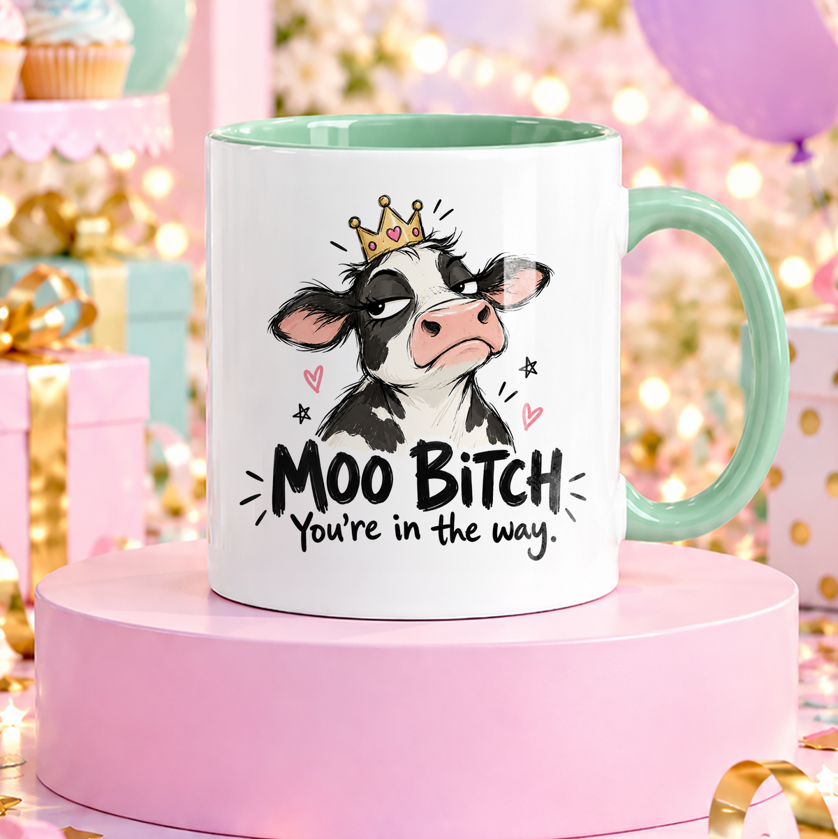 MOO BITCH | Rolig mugg