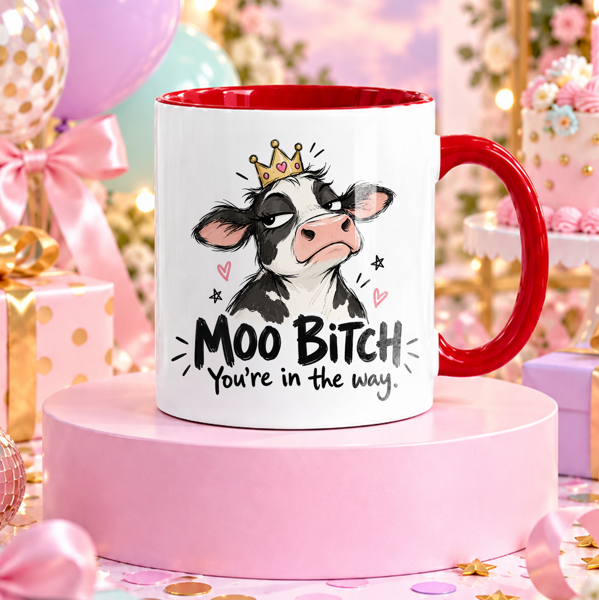 MOO BITCH | Rolig mugg