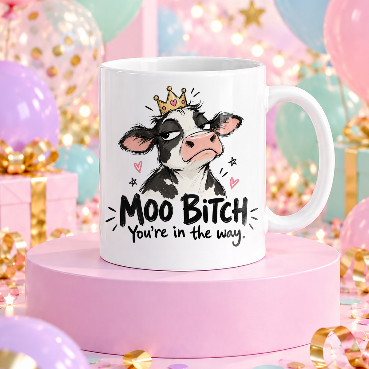 MOO BITCH | Rolig mugg