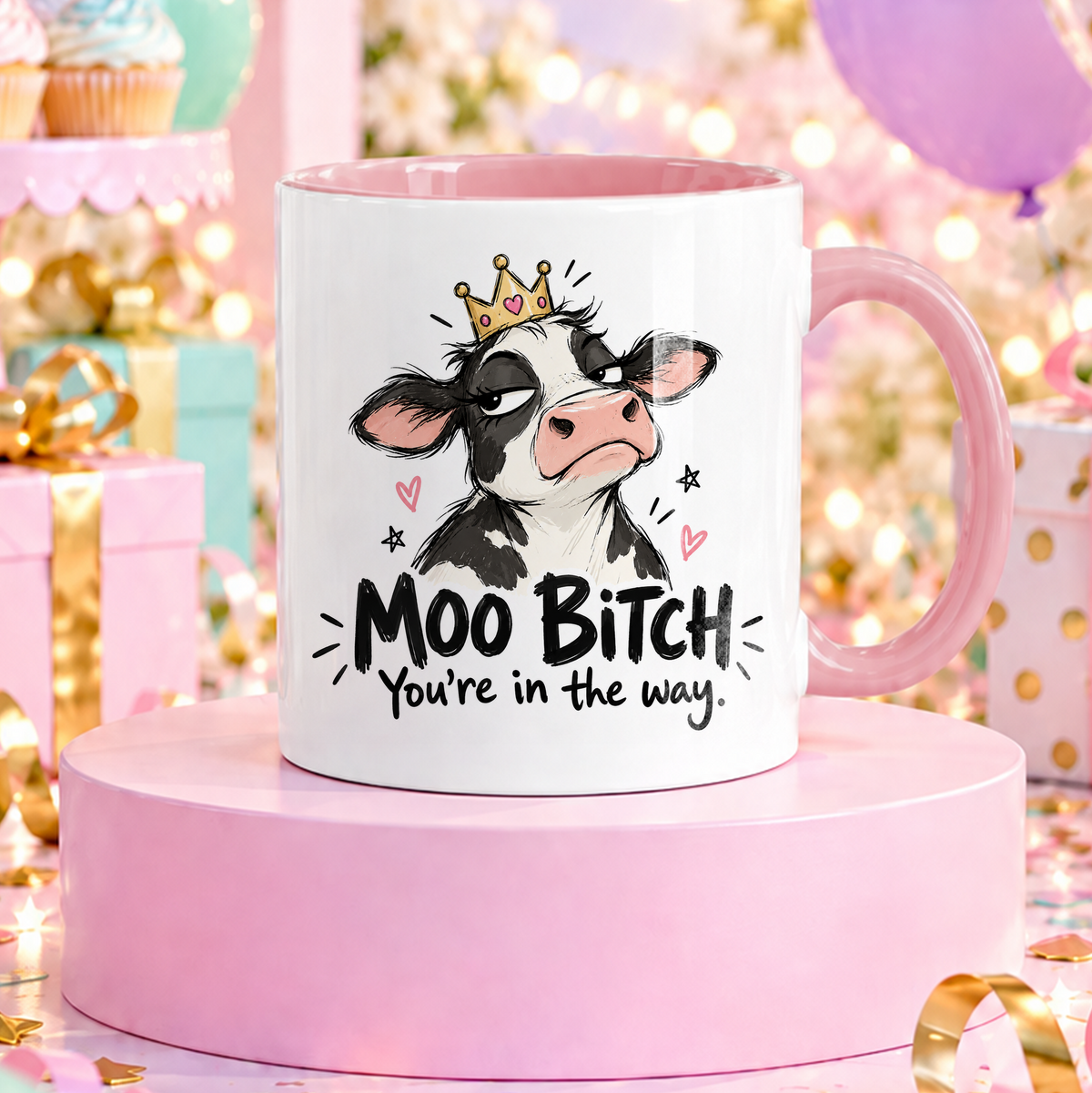 MOO BITCH | Rolig mugg