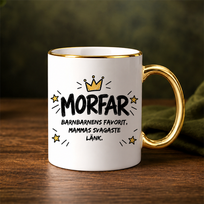 Presentpaket | MORFAR | Mugg, kaffe & godis