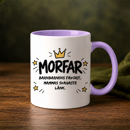 Presentpaket | MORFAR | Mugg, kaffe & godis
