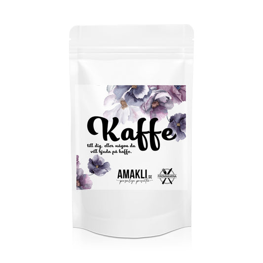 Mörklila blommor | Amakli Kaffe/Te