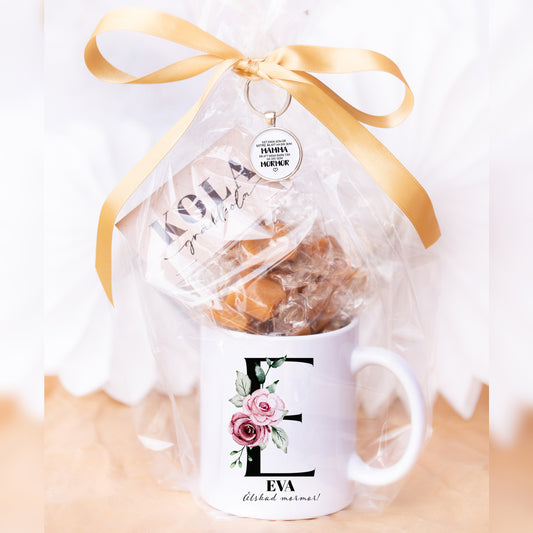 Mors dag paket | Mugg, godispåse & nyckelring