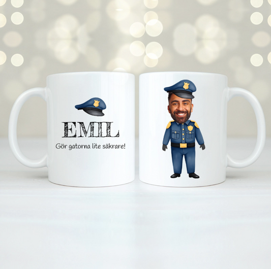 Polis | Personlig mugg