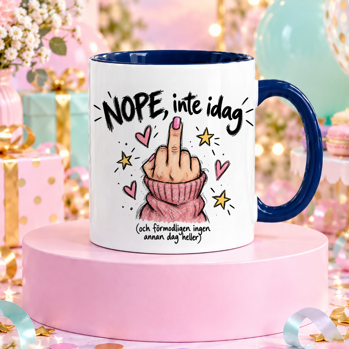 Nope, inte idag | Rolig mugg