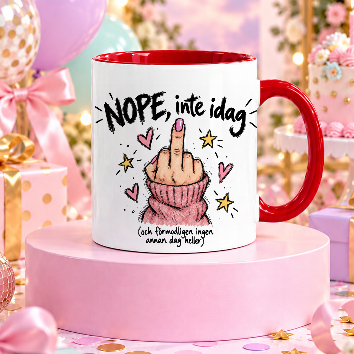 Nope, inte idag | Rolig mugg