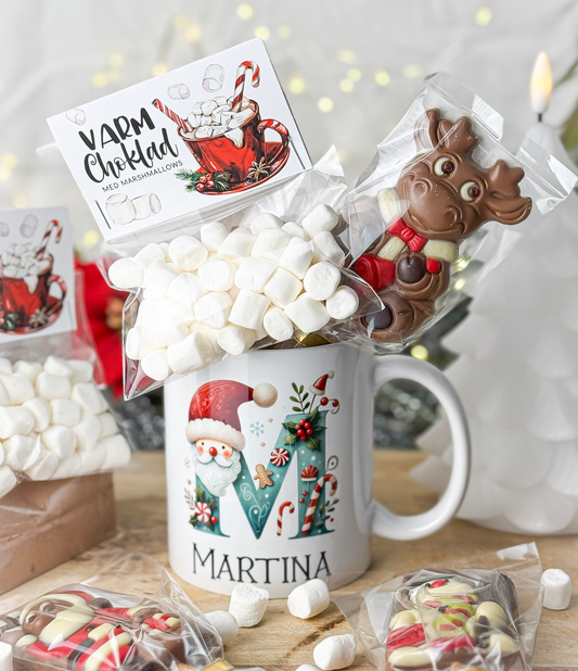 Julpaket | Mugg, godis & varm choklad