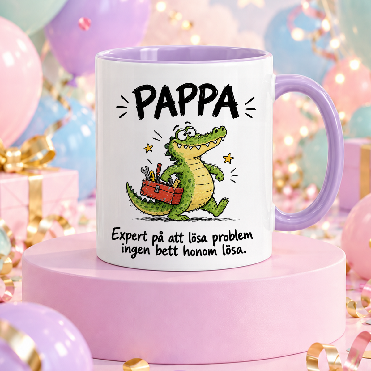 Pappa Expert på att lösa problem | Rolig mugg