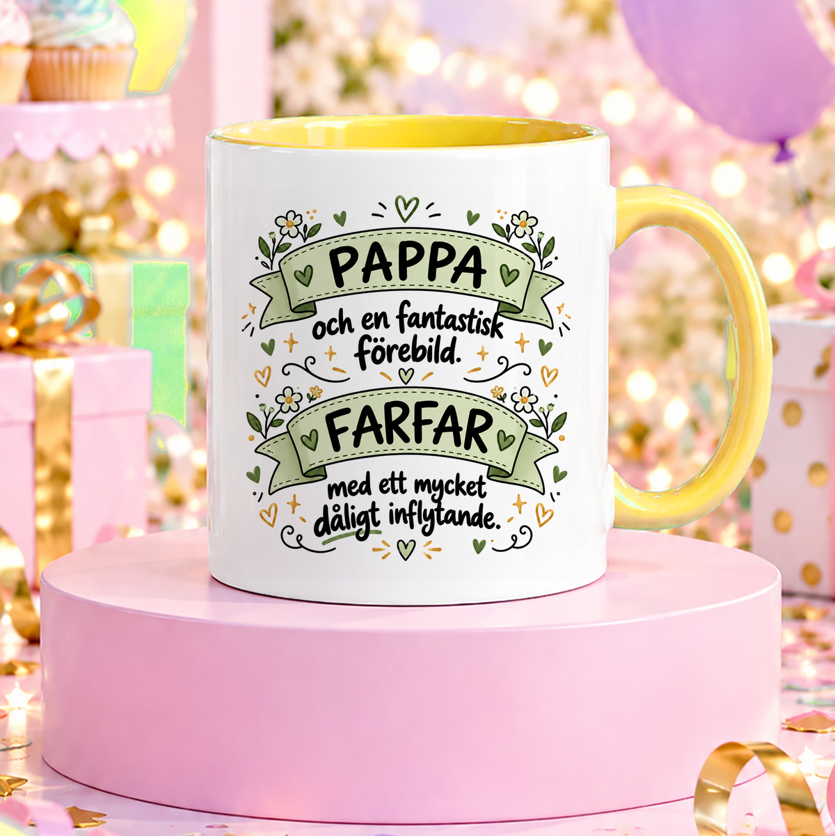 Pappa och Farfar | Rolig mugg