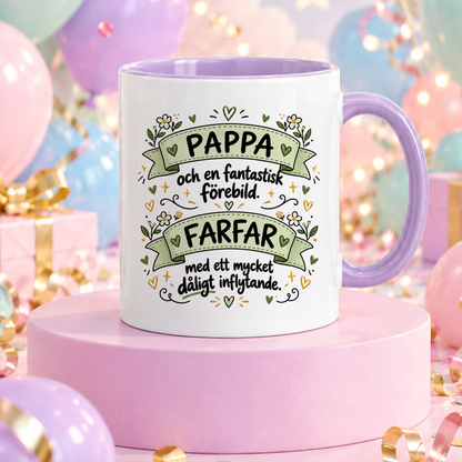 Presentpaket | Pappa & Farfar | Mugg, kaffe & godis