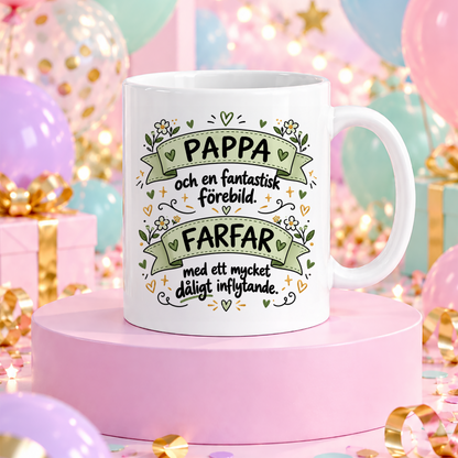 Presentpaket | Pappa & Farfar | Mugg, kaffe & godis