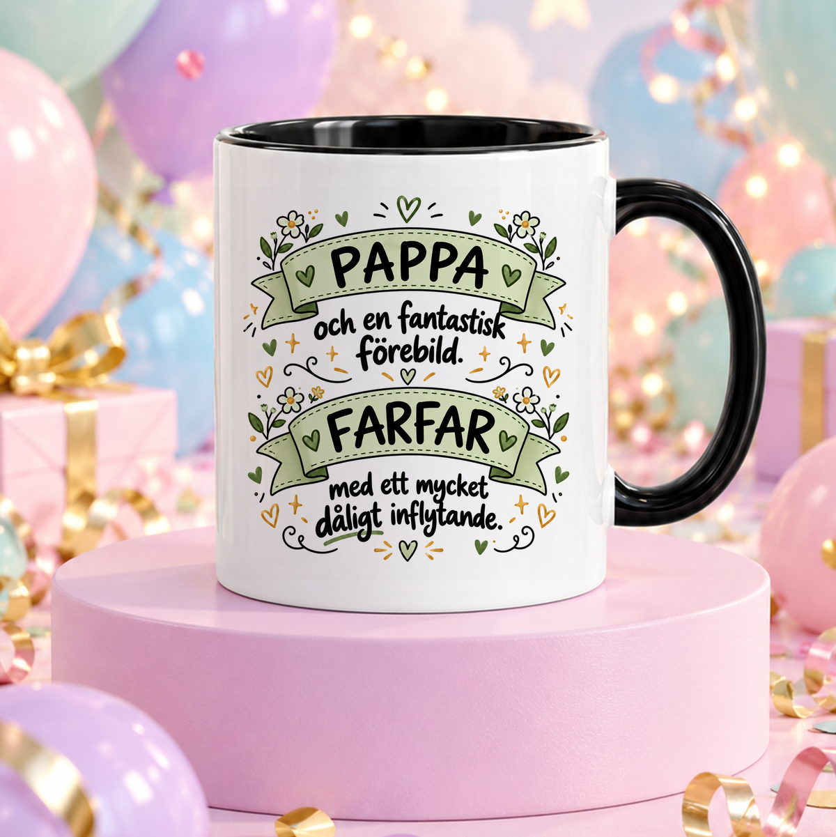 Pappa och Farfar | Rolig mugg