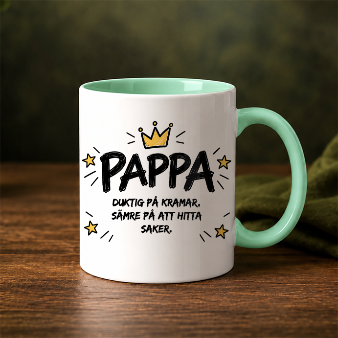 Presentpaket | PAPPA | Mugg, kaffe & godis