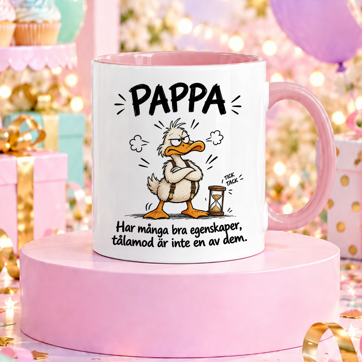 Pappa har inte tålamod | Rolig mugg
