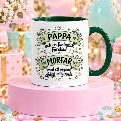 Presentpaket | Pappa & Morfar | Mugg, kaffe & godis