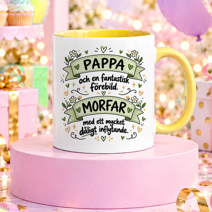 Presentpaket | Pappa & Morfar | Mugg, kaffe & godis