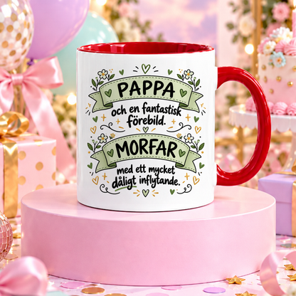 Presentpaket | Pappa & Morfar | Mugg, kaffe & godis