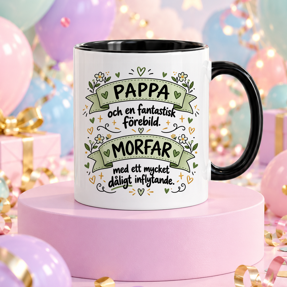 Pappa och Morfar | Rolig mugg