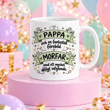Presentpaket | Pappa & Morfar | Mugg, kaffe & godis