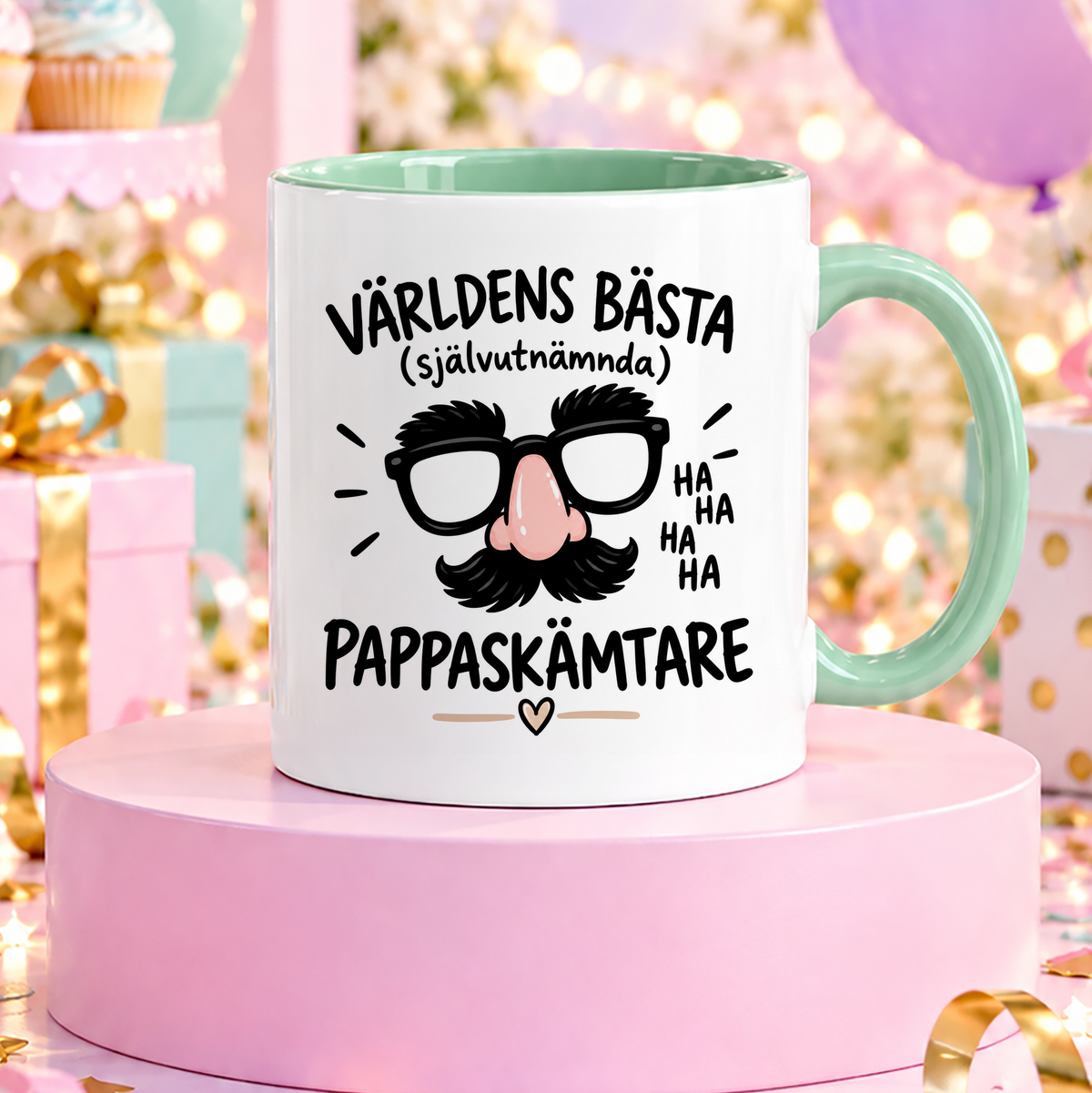 Självutnämnd pappaskämtare | Rolig mugg