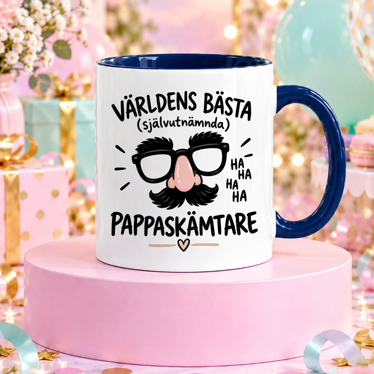 Självutnämnd pappaskämtare | Rolig mugg