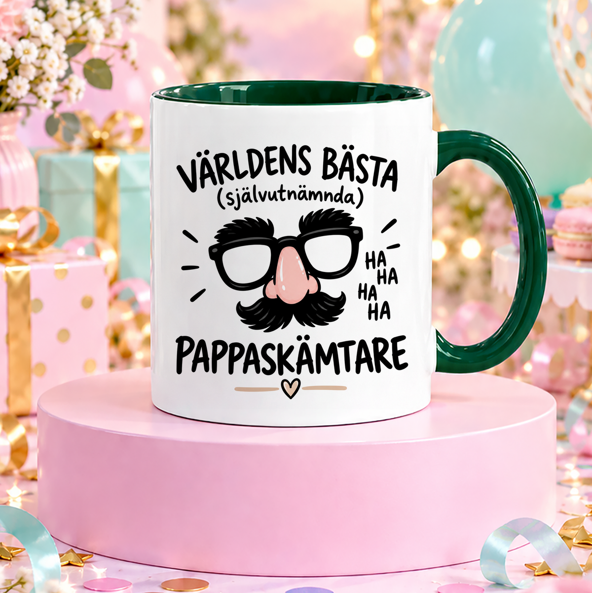 Självutnämnd pappaskämtare | Rolig mugg