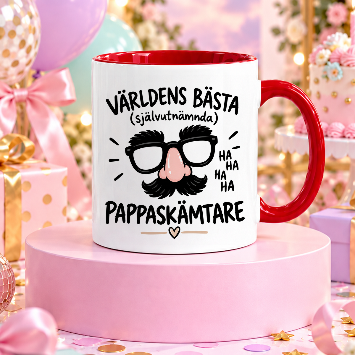 Självutnämnd pappaskämtare | Rolig mugg