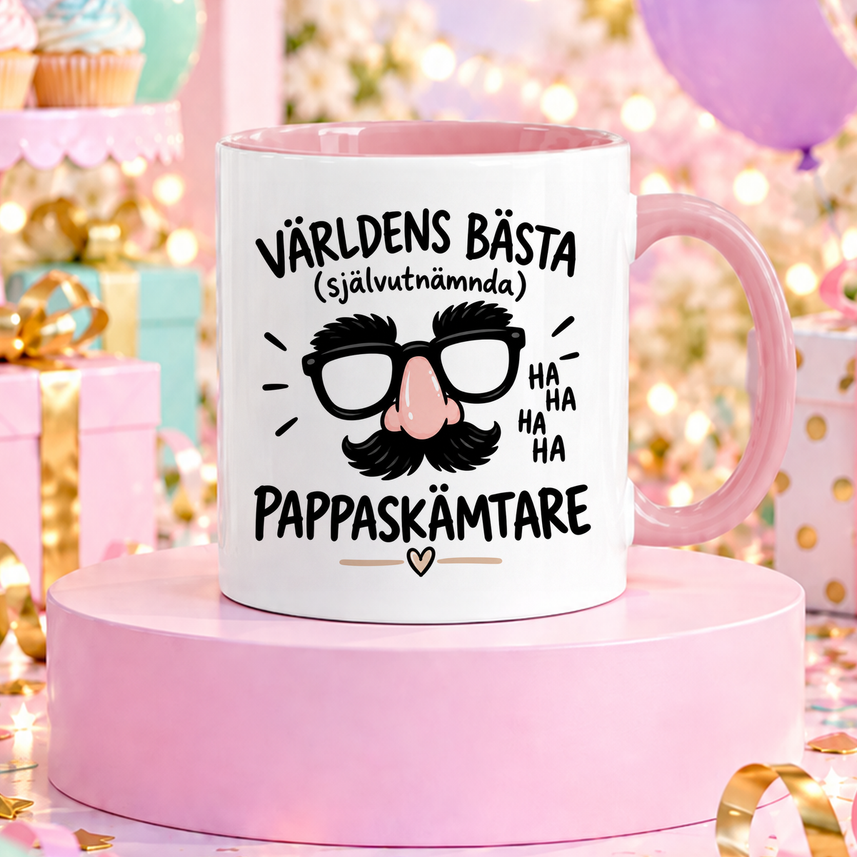 Självutnämnd pappaskämtare | Rolig mugg