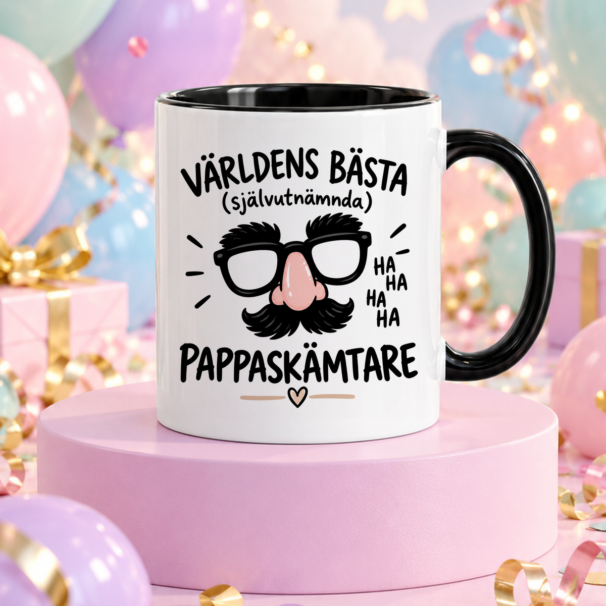 Självutnämnd pappaskämtare | Rolig mugg