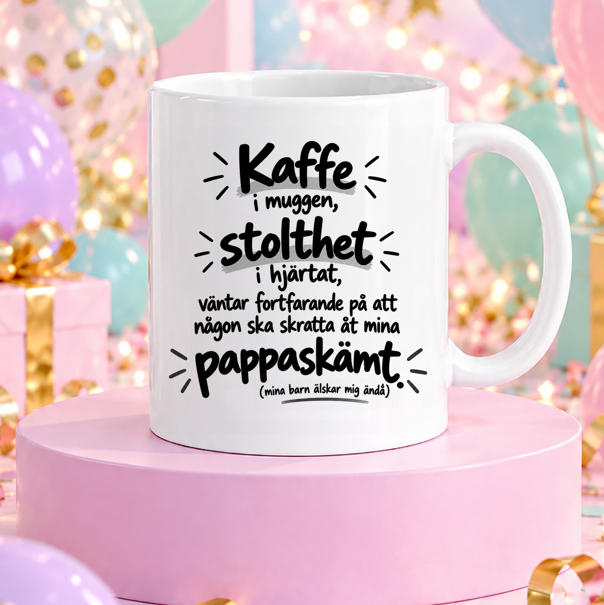 Pappaskämt | Rolig mugg