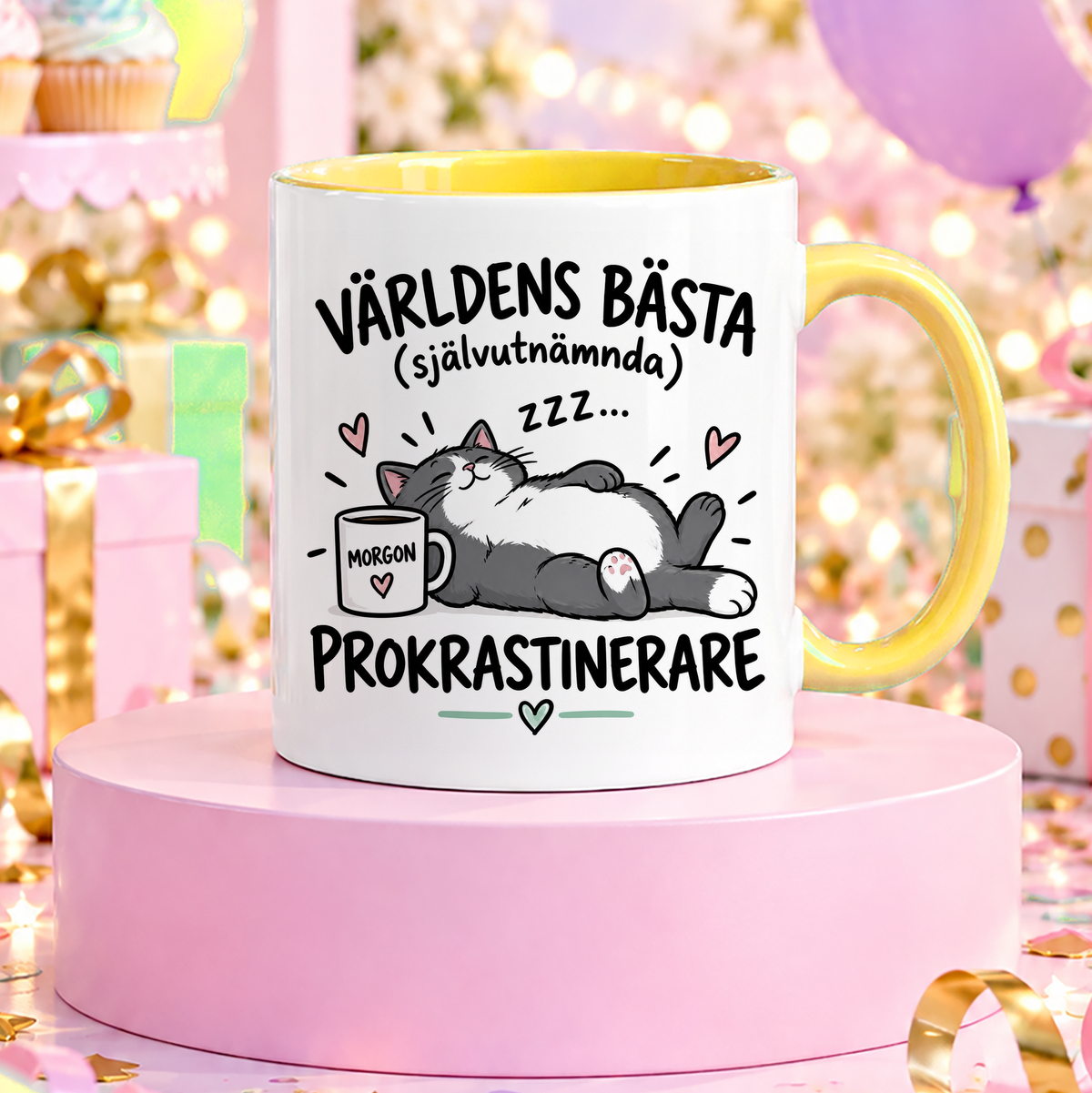 Självutnämnd prokrastinerare | Rolig mugg