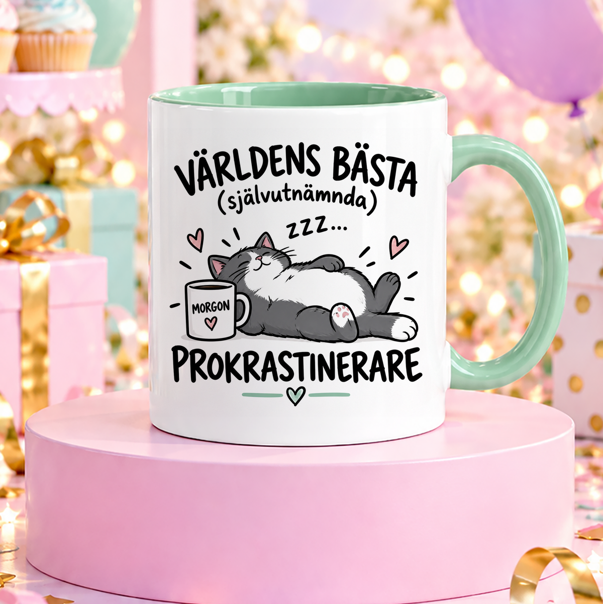 Självutnämnd prokrastinerare | Rolig mugg
