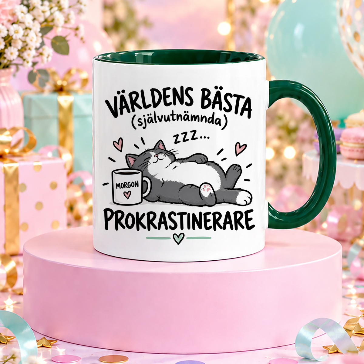 Självutnämnd prokrastinerare | Rolig mugg