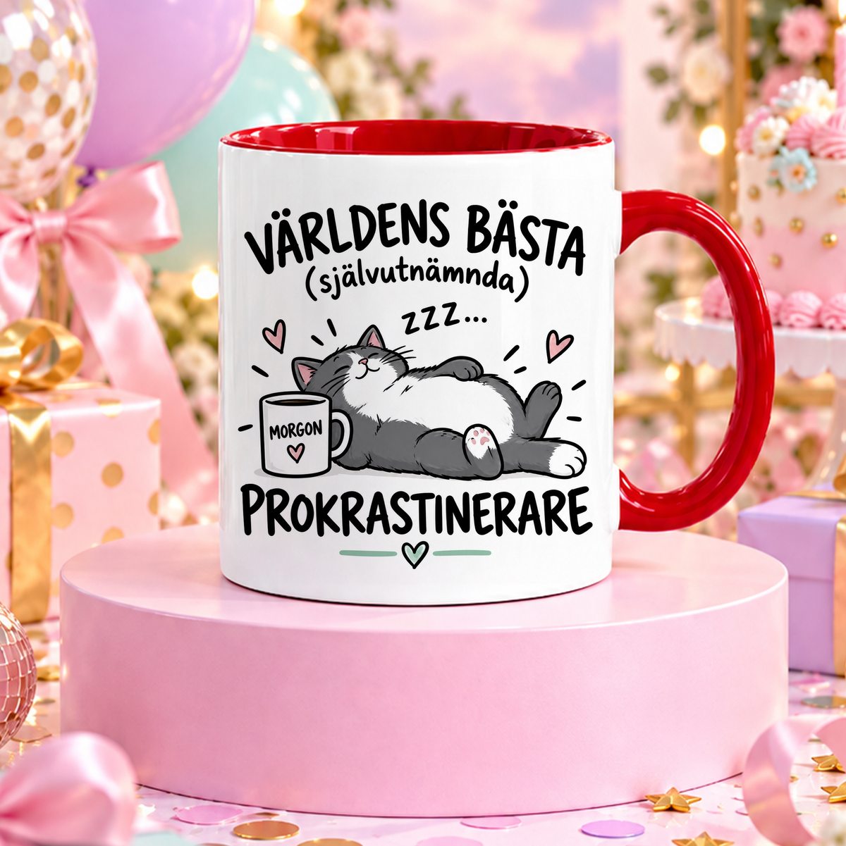 Självutnämnd prokrastinerare | Rolig mugg