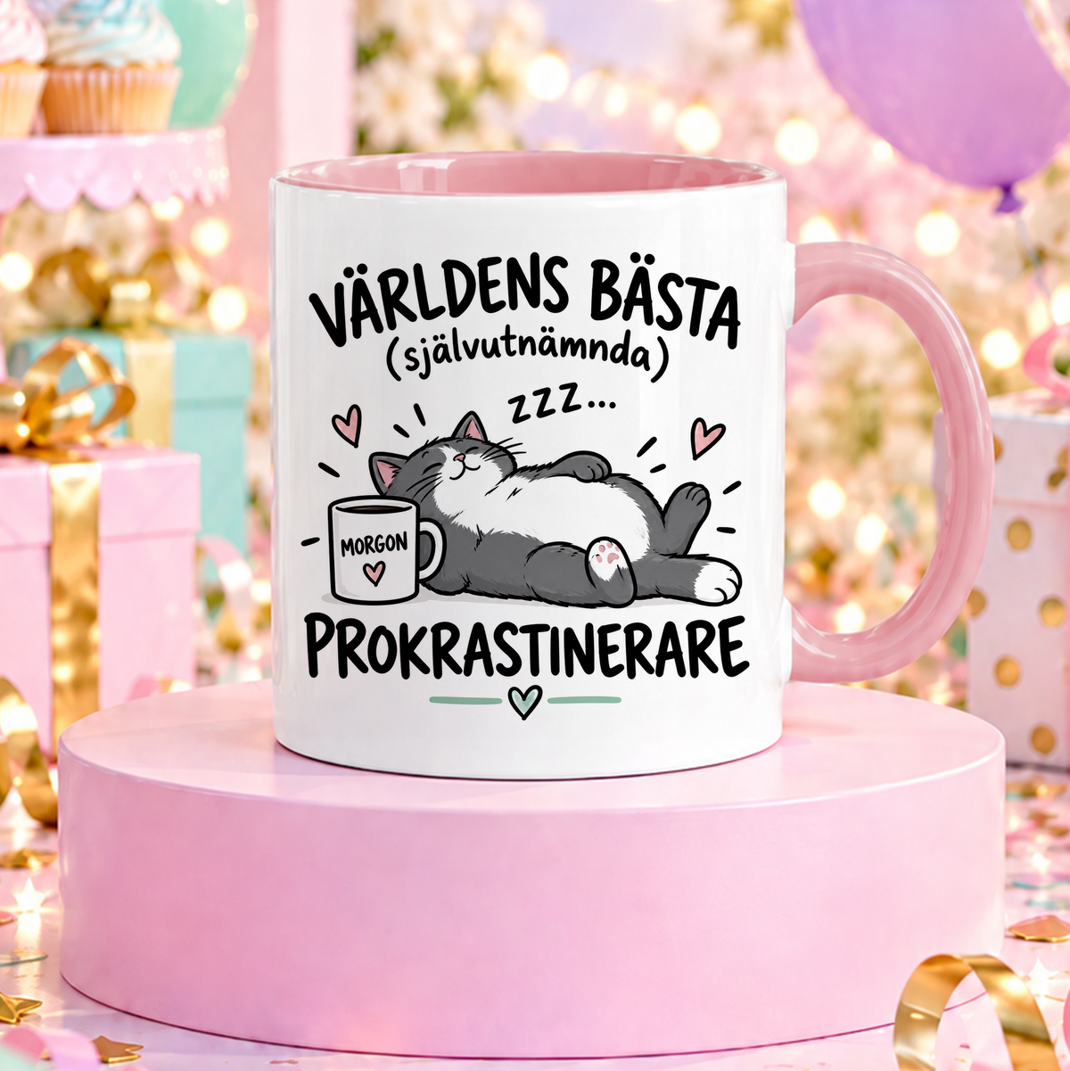 Självutnämnd prokrastinerare | Rolig mugg