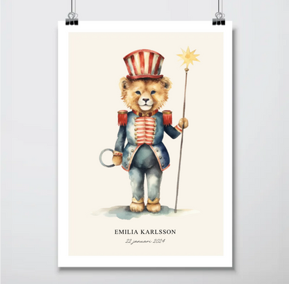 Cirkus | Personlig poster