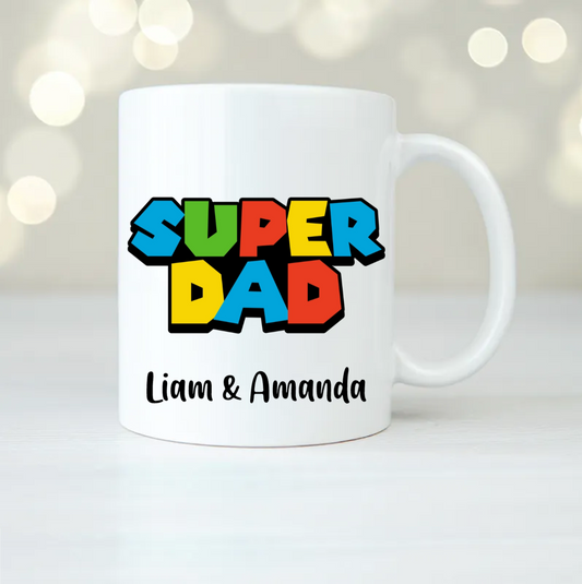 SUPERDAD | Personlig mugg