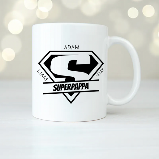 Superpappa | Personlig mugg