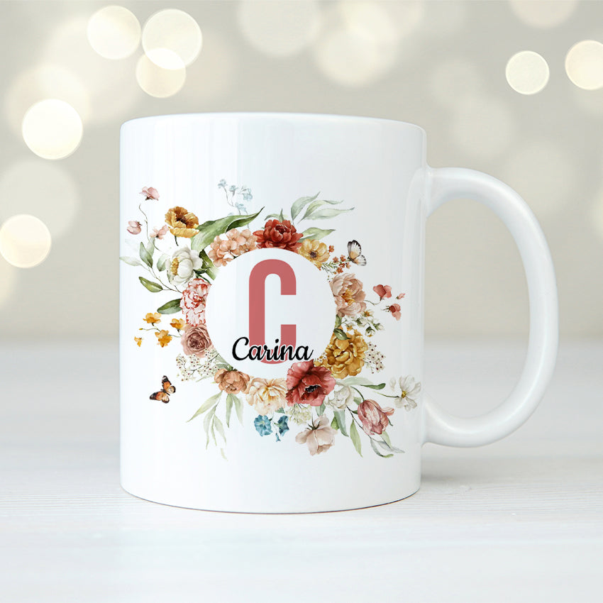 Vilda blommor | Personlig mugg