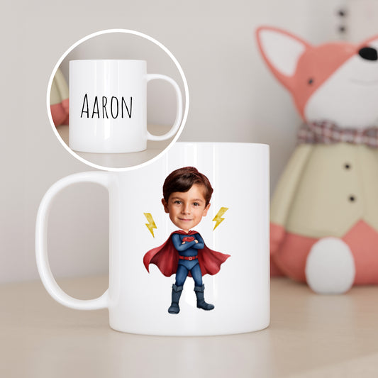 Superhjälte | Personlig barnmugg
