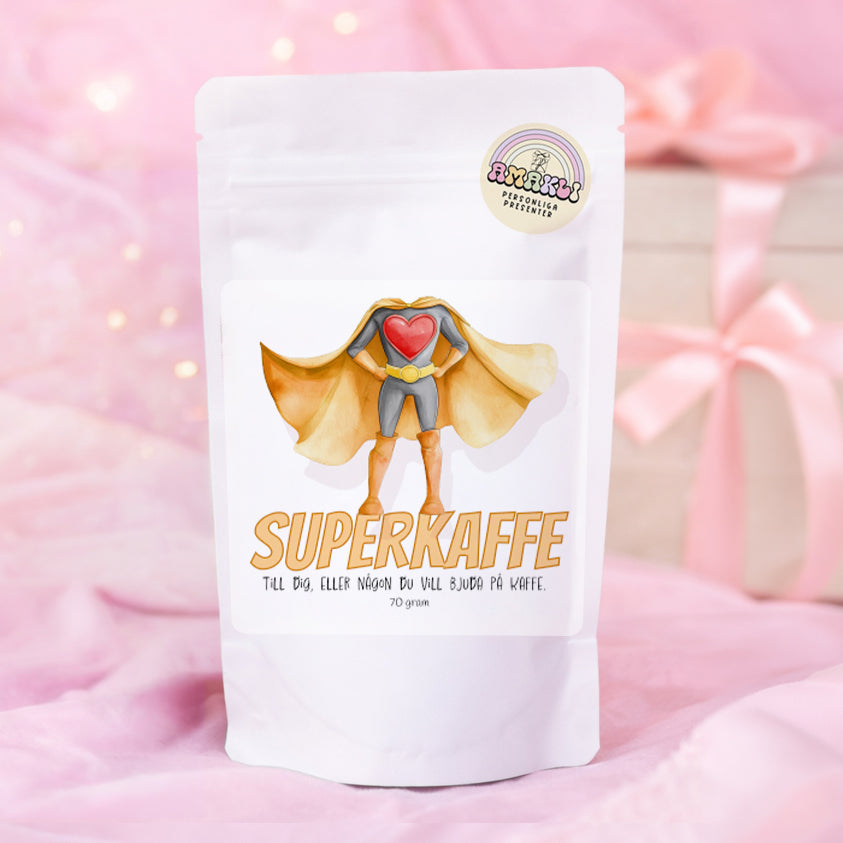Superhjälte | Gul | Amakli Kaffe/Te