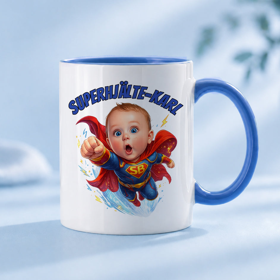 Foto till superhjälte | Personlig mugg