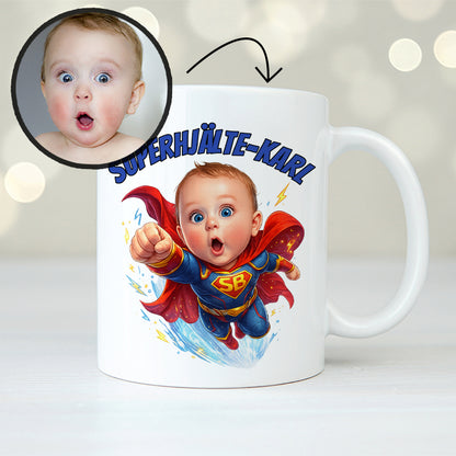 Foto till superhjälte | Personlig mugg