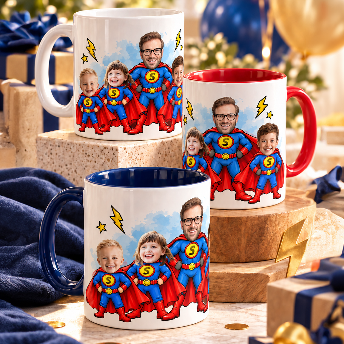 Superfamilj #2 | Ansikte | Personlig mugg