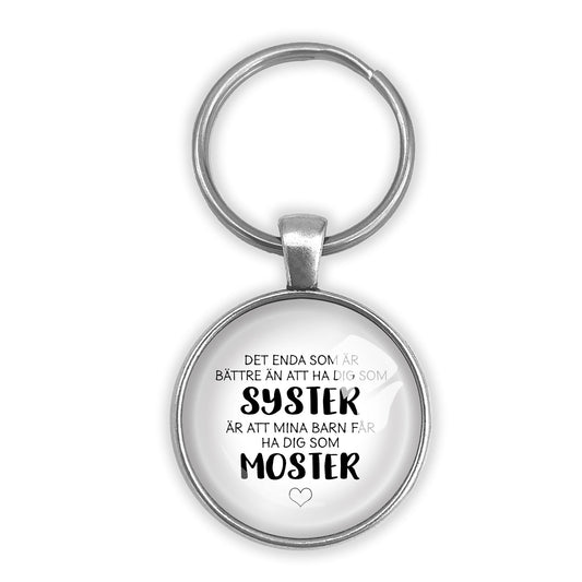 Syster moster | Nyckelring