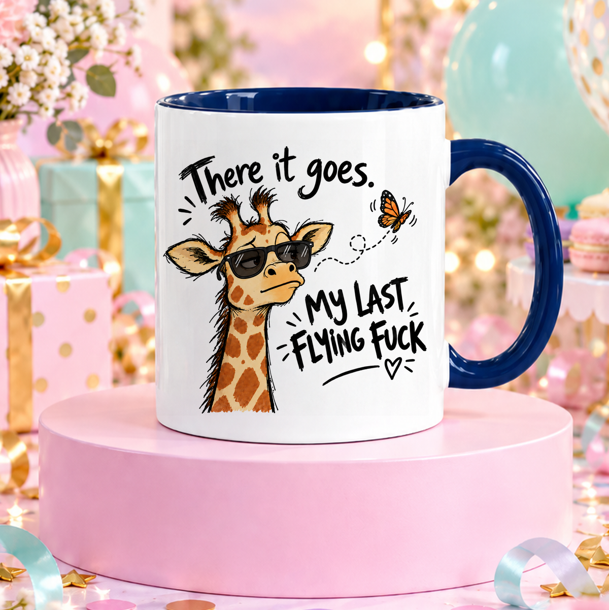There it goes. My last flying fuck | Rolig mugg