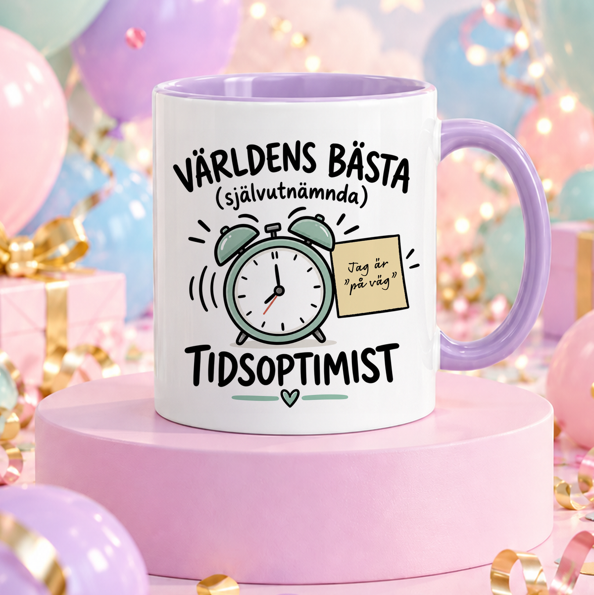 Självutnämnd optimist | Rolig mugg