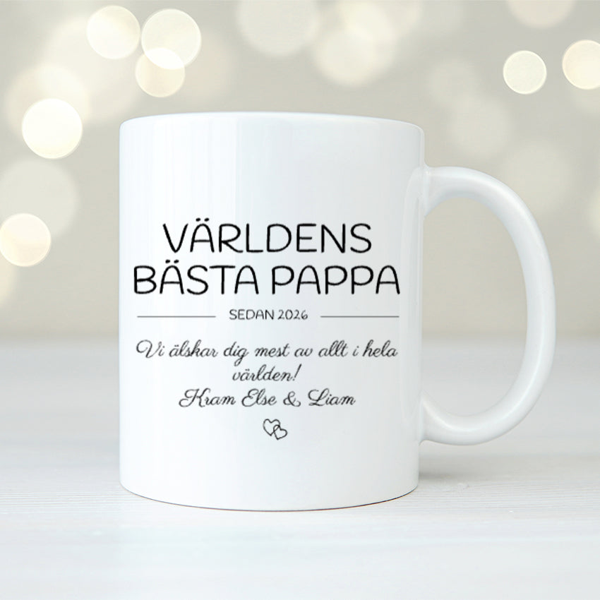 Världens bästa | Personlig mugg