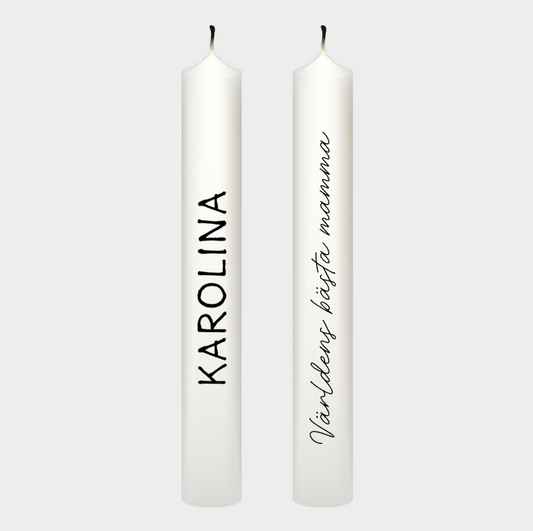 Valfri text | 2-pack kronljus